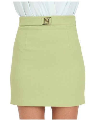 Elisabetta Franchi Skirts > short skirts - Vert