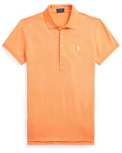 Polo Ralph Lauren Polo julie slim fit manica corta - Arancione