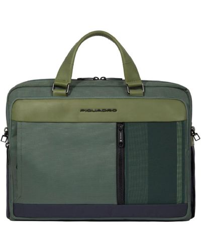 Piquadro Grüne handtasche arbeitsaktentasche anti-rfid