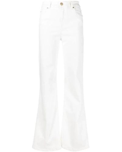 Twin Set Flared Jeans - White