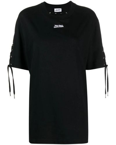 Jean Paul Gaultier T-Shirts - Black