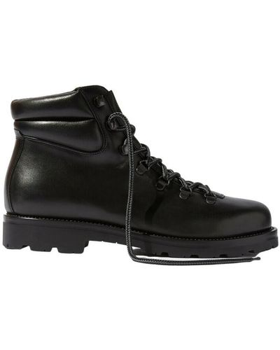 SCAROSSO Edmund laced boots - Negro
