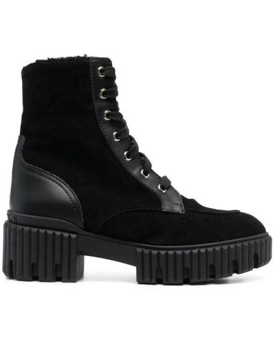 Baldinini Lace-Up Boots - Black