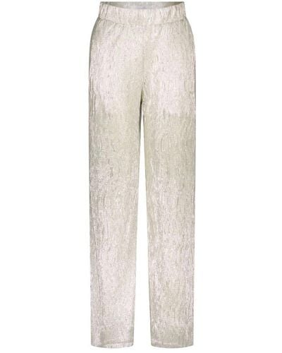 Riani Straight Trousers - Natural