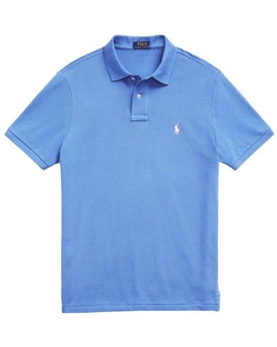 Ralph Lauren Polo piquet shirt - Blau