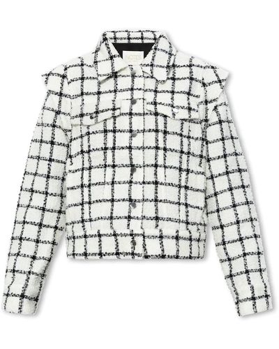 Notes Du Nord Jackets > tweed jackets - Blanc