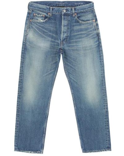 Saint Laurent Straight Jeans - Blue