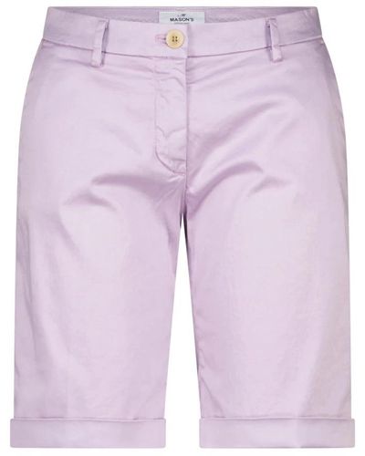 Mason's Casual Shorts - Purple