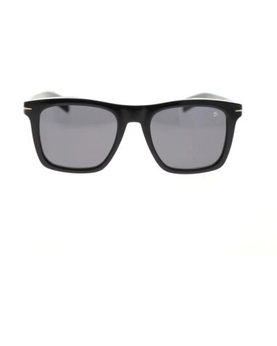 David Beckham Moderne städtische quadratische sonnenbrille - Grau