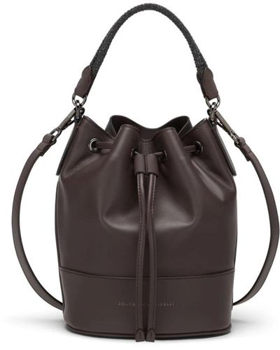 Brunello Cucinelli Bucket Bags - Black