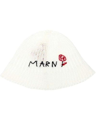 Marni Accessories > hats > hats - Blanc