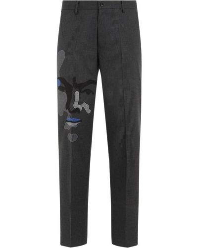 Kidsuper Suit Trousers - Grey