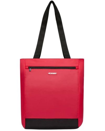 K-Way Tote Bags - Red