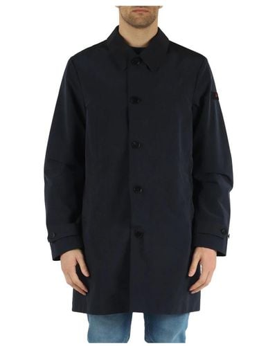 Peuterey Coats > single-breasted coats - Noir