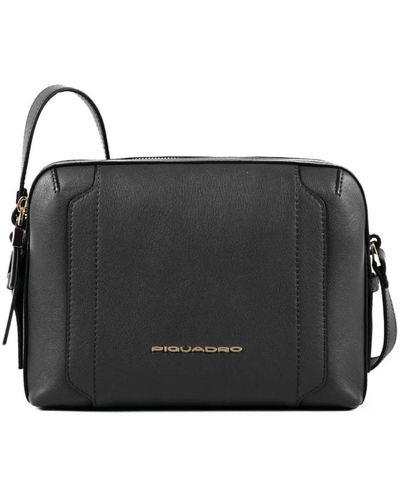 Piquadro Shoulder Bags - Black