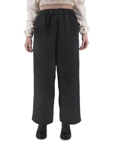 White Sand Wide Trousers - Black