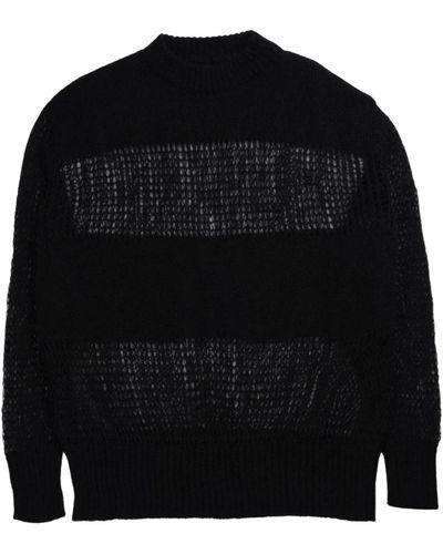 VAQUERA Oversize maglione nero