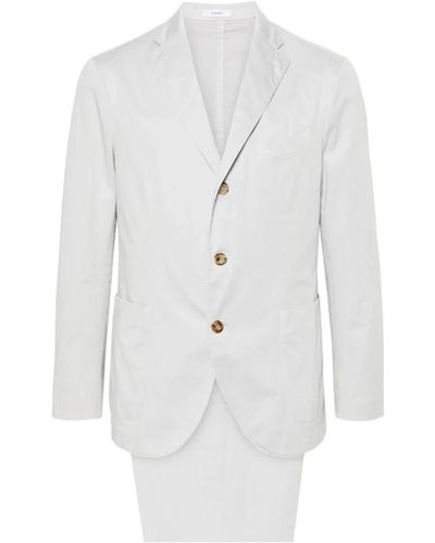 Boglioli Suits > suit sets > single breasted suits - Blanc
