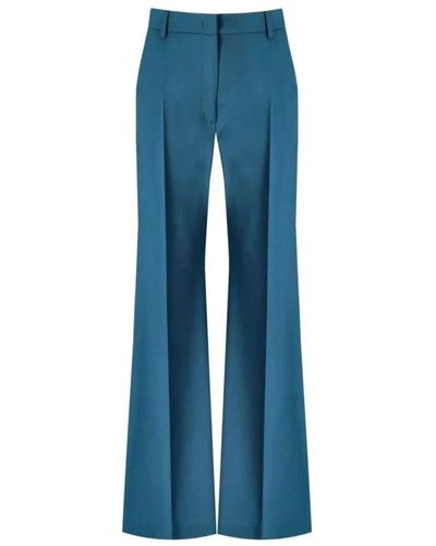 Weekend Pantalones azules con planchado central