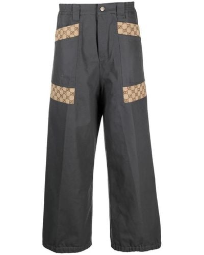 Gucci Wide Pants - Gray