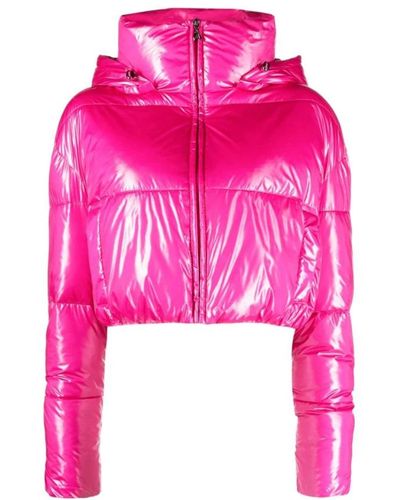 Patrizia Pepe Down Jackets - Pink