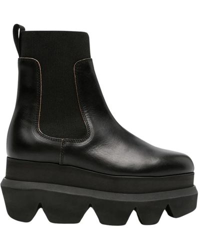 Sacai Shoes > boots > chelsea boots - Noir