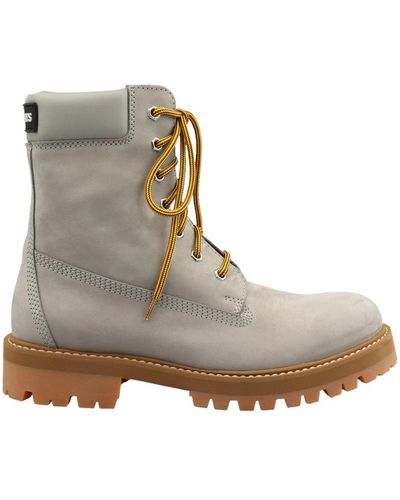 Vetements Lace-up boots - Grau