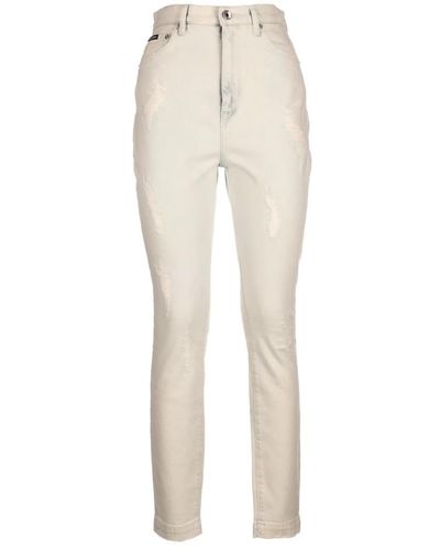Dolce & Gabbana Pantalones vaqueros regular fit - adecuados para todos los climas - Neutro