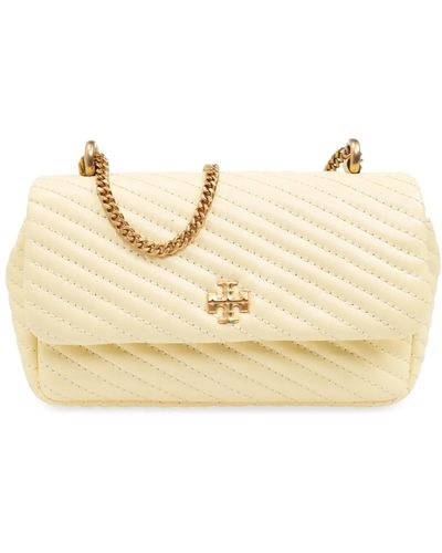 Tory Burch Gepolsterte schultertasche - Mettallic