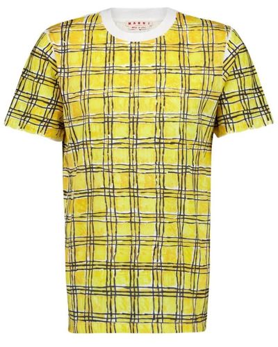 Marni T-Shirts - Yellow
