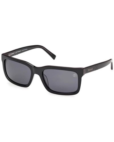 Timberland Acetat-sonnenbrille für männer - Schwarz