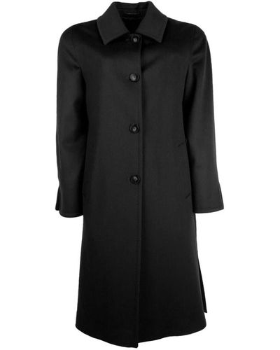 Loro Piana Coats > single-breasted coats - Noir