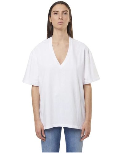 Semicouture T-shirts - Weiß