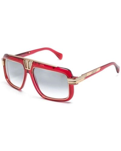 Cazal Rote sonnenbrille für den täglichen gebrauch