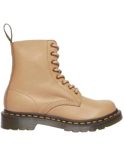 Dr. Martens Lace-Up Boots - Natural