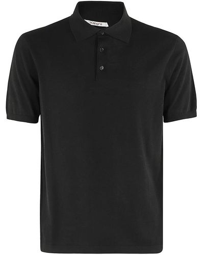 Kangra Klassisches polo shirt - Schwarz