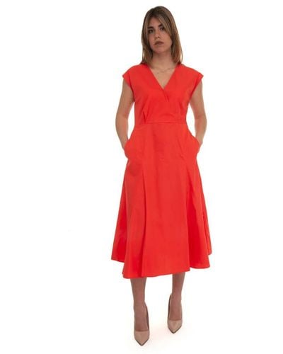 Pennyblack Offerto Cotton sleeveless dress - Rot