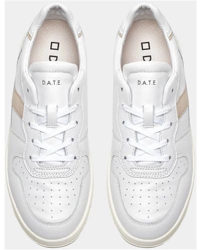 Date Weiße court 2.0 sneakers