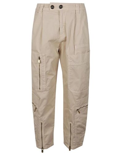 Pinko Tapered Trousers - Natural