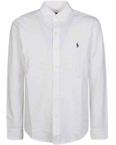 Ralph Lauren Mesh hemd - Weiß