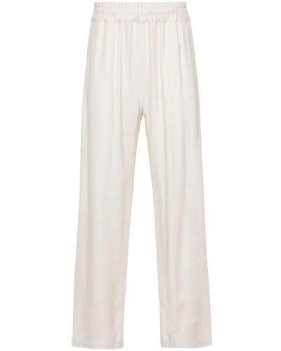Gcds Straight trousers - Weiß