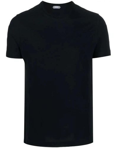Zanone Tops > t-shirts - Noir