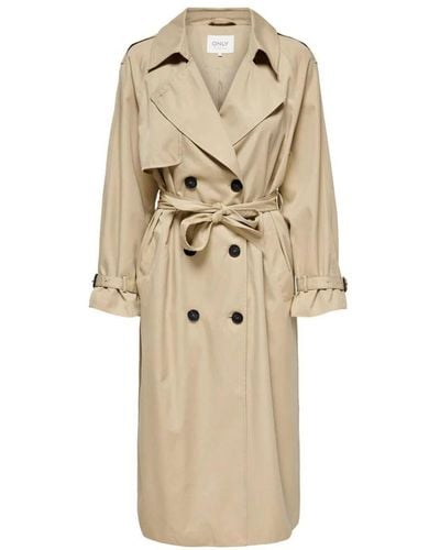 ONLY Trench Coats - Natural