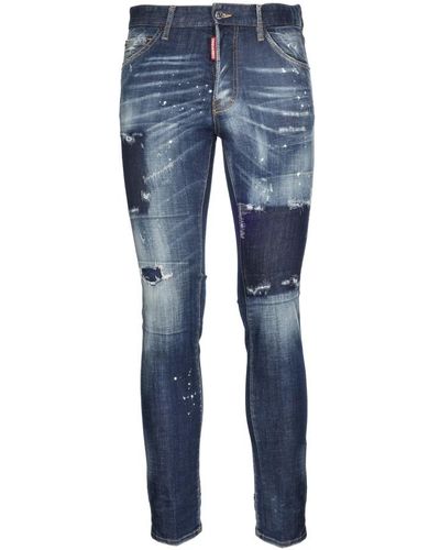 DSquared² Jeans regular fit blu scuro