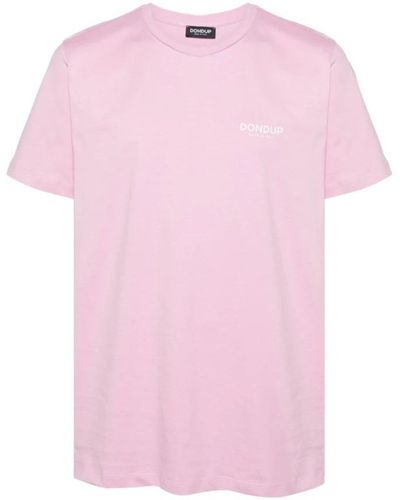 Dondup T-Shirts - Pink