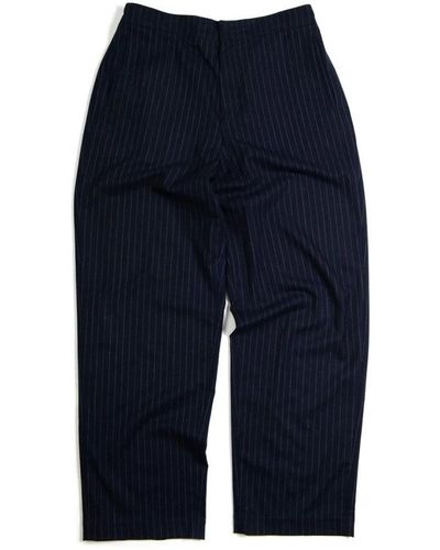 New Amsterdam Surf Association Trousers > cropped trousers - Bleu