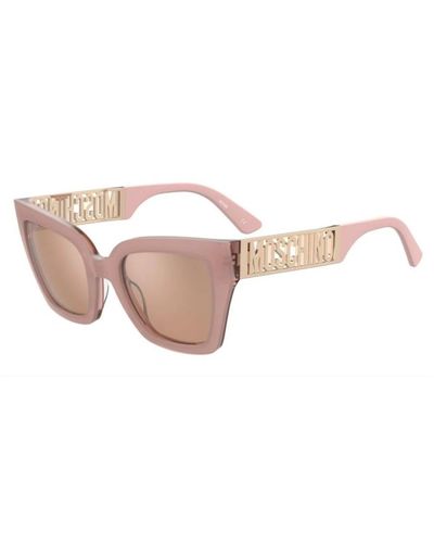Moschino Stylische sonnenbrille mos161/s 35j/2s - Pink