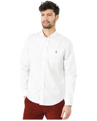 Vicomte A. Baumwoll-lyocell-chemise - Weiß