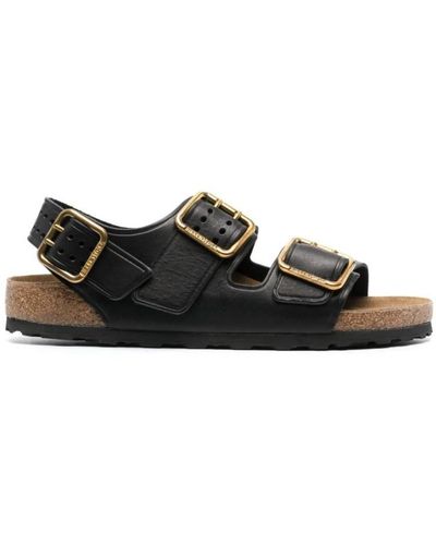 Birkenstock Shoes > sandals > flat sandals - Noir