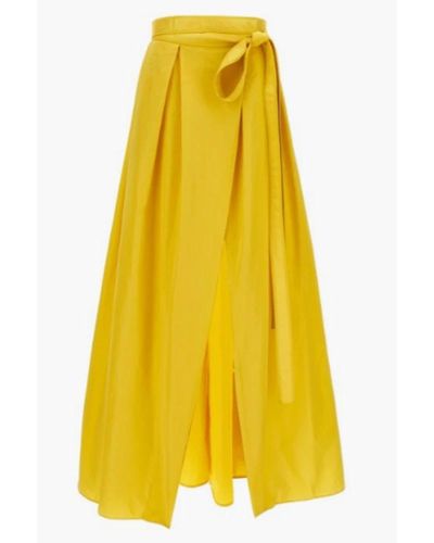 Pinko Maxi Skirts - Yellow